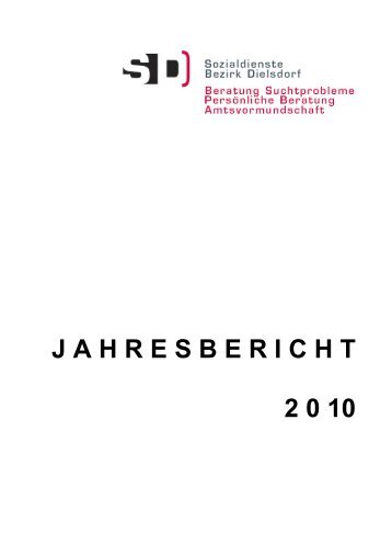 ZV Jahresbericht 2010 - SDBD Sozialdienste Bezirk Dielsdorf