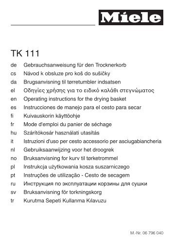 TK 111 - Miele