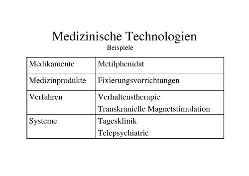 Health Technology Assessment  - Fachgebiet Management im ...