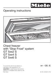 Operating instructions Chest freezer with 
