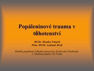 PopÃ¡leninovÃ© trauma v tÄhotenstvÃ­