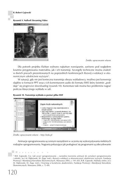 pobierz plik pdf - Rozwój e-edukacji w ekonomicznym szkolnictwie ...