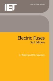 Electric Fuses - IET Digital Library - The Institution of Engineering ...