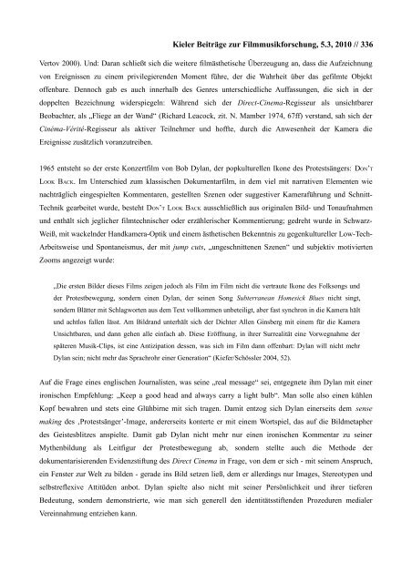 Download Kieler Beiträge zur Filmmusikforschung 5.3, Oktober 2010