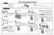 Kono Flying Squirrel Kite - Drachen Foundation