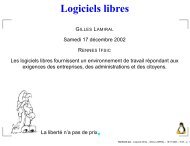 Logiciels libres - Linux-France