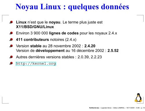 Logiciels libres - Linux-France