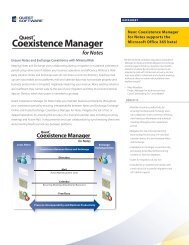 Coexistence Manager Quest - Compucomproducts.com