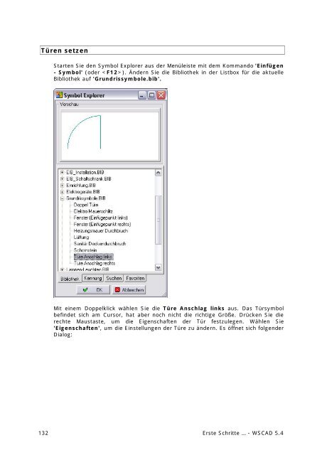 Erste Schritte 5.4 - wscad