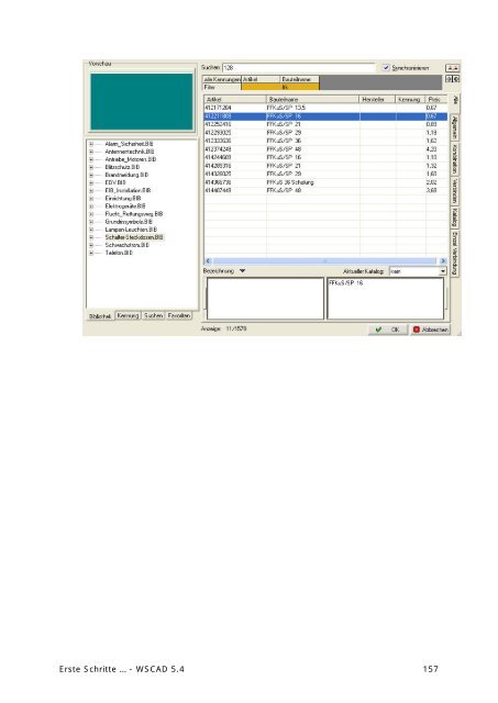 Erste Schritte 5.4 - wscad