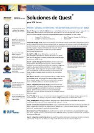 Soluciones de Quest - Quest Software