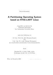 A Partitioning Operating System based on RTAI-LXRT ... - Bernh.net