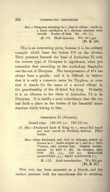 The numismatic chronicle and journal of the Royal ... - IndianCoins.org