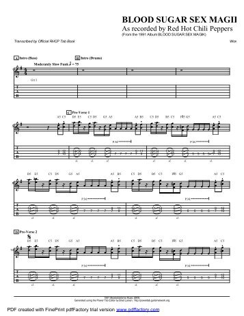Complete Transcription In PDF Format - Guitar Alliance