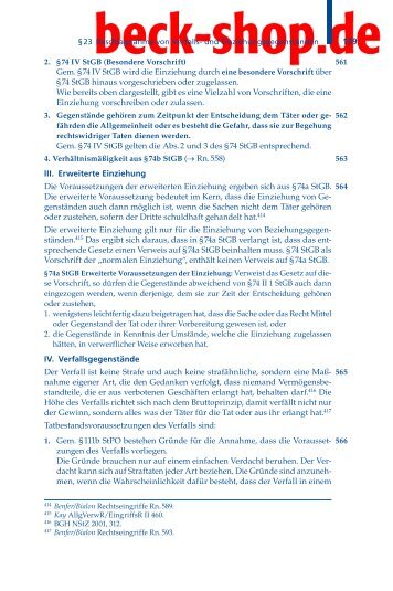 Eingriffsrecht - Bialon / Springer / Stienkemeier, Leseprobe