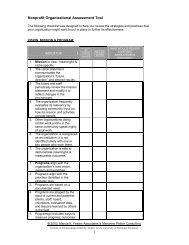 Nonprofit Organizational Assessment Tool â PDF - COCo