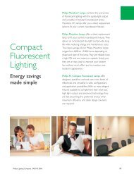 Philips Compact Fluorescent Catalog