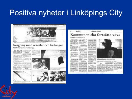 LINKÃPING CITY - Svenska Kommunal-Tekniska FÃ¶reningen