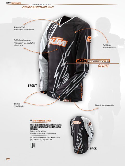 KTM Spring Collection 2012