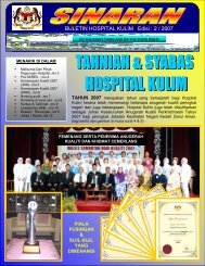 BULETIN HOSPITAL KULIM Edisi : 2 / 2007