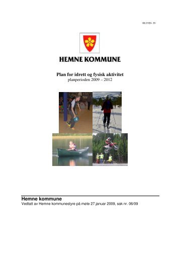 Gjeldende plan. - Hemne kommune