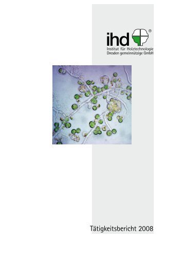 Tätigkeitsbericht 2008 - IhD