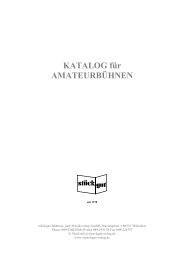 KATALOG für AMATEURBÜHNEN - stückgut Bühnen- und ...