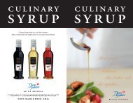 culinary syrup - Dansukker.com