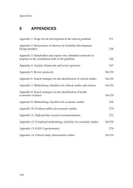 CG123 Common mental health disorders - National Institute for ...