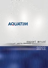 Raport anual 2012 .pdf - Aquatim