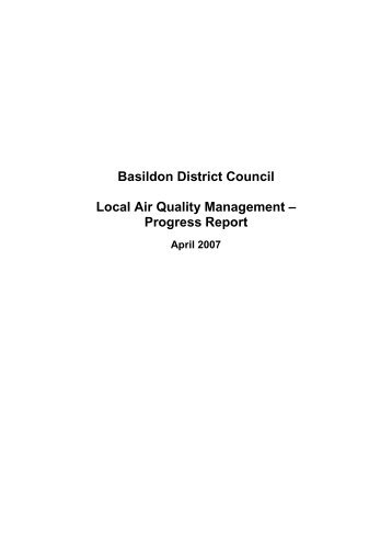 Basildon District Council - Essex Air