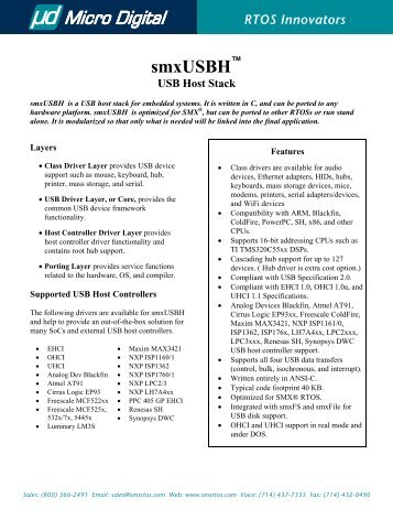 smxUSBH - Embedded Tools GmbH