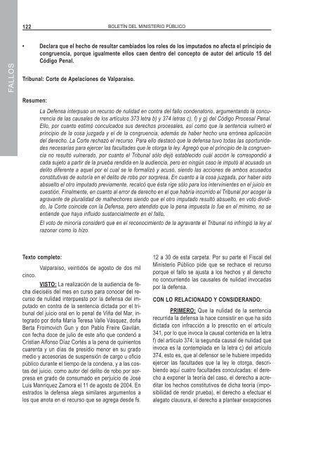 tribunales de juicio oral en lo penal