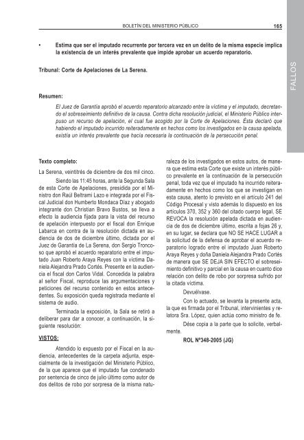 tribunales de juicio oral en lo penal