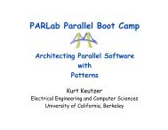pattern language - Par Lab - University of California, Berkeley