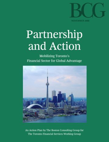 Partnership and Action - Invest Toronto