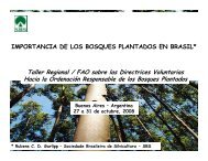 IMPORTANCIA DE LOS BOSQUES PLANTADOS EN BRASIL ...