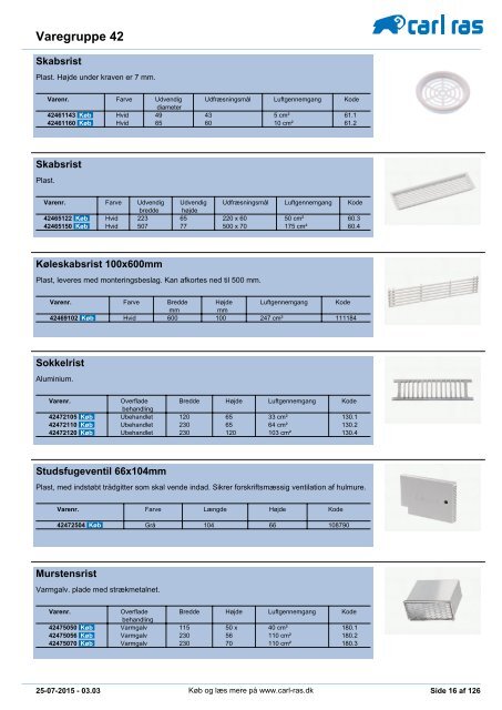 Velkommen til dit Carl Ras katalog - Carl Ras A/S