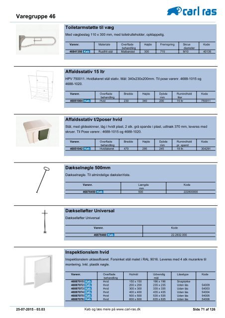 Velkommen til dit Carl Ras katalog - Carl Ras A/S