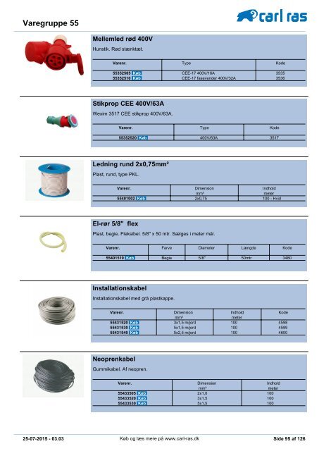 Velkommen til dit Carl Ras katalog - Carl Ras A/S