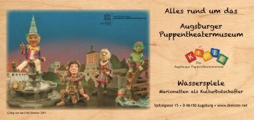 PDF, 1 MB - Augsburger Puppenkiste
