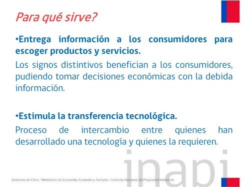 QuÃ© es la Propiedad Intelectual? - Inapi Proyecta