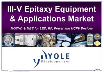 III-V epitaxy MOCVD MBE substrate & equipment market - I-Micronews