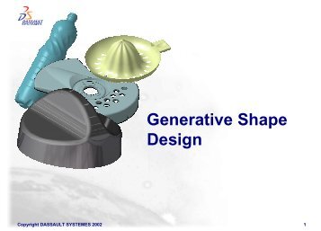Generative Shape Design Exercises - MASINAC.org