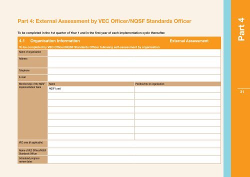 National Quality Standards Framework (NQSF) - Department of ...