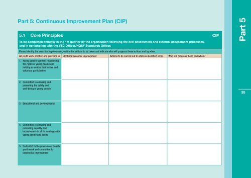 National Quality Standards Framework (NQSF) - Department of ...