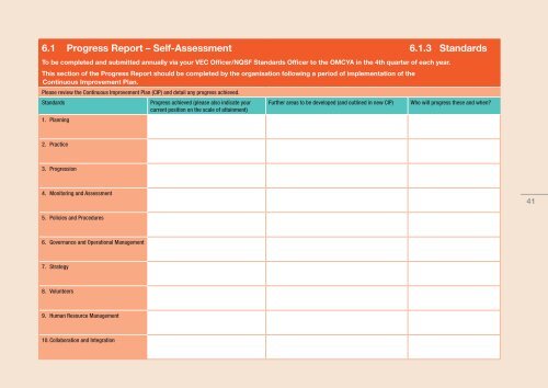 National Quality Standards Framework (NQSF) - Department of ...