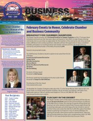 The Business Advocate February 2009 - Tempe Chamber of ...