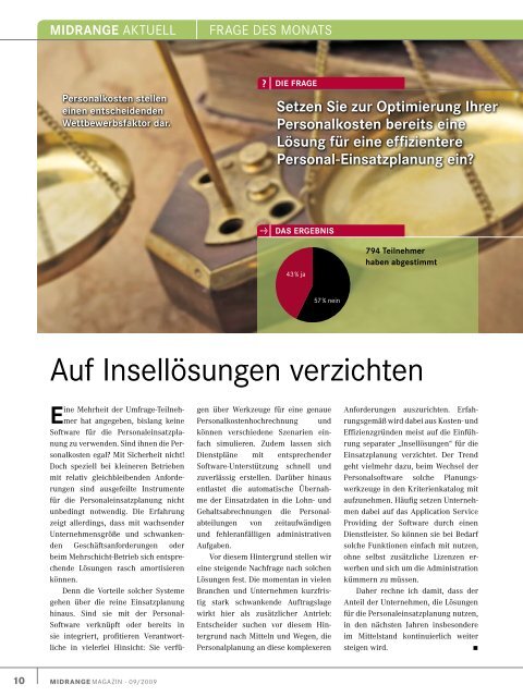 SChWERPUNKT - Midrange Magazin