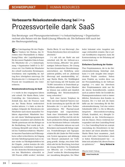 SChWERPUNKT - Midrange Magazin